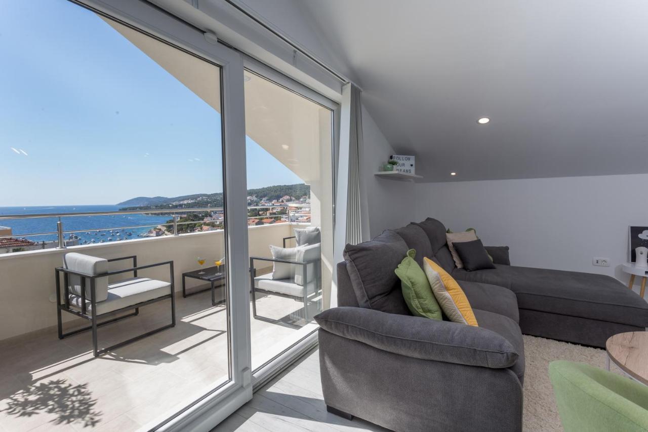 Golden View Penthouse Daire Hvar Town Dış mekan fotoğraf