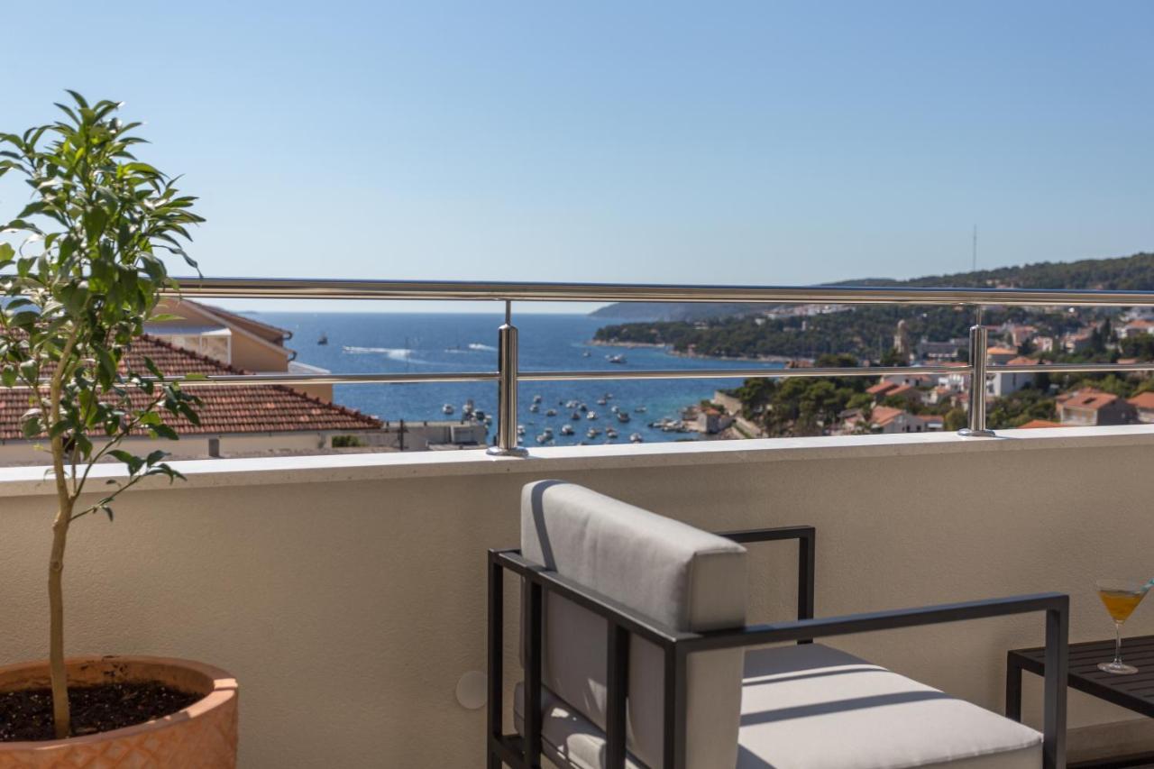 Golden View Penthouse Daire Hvar Town Dış mekan fotoğraf