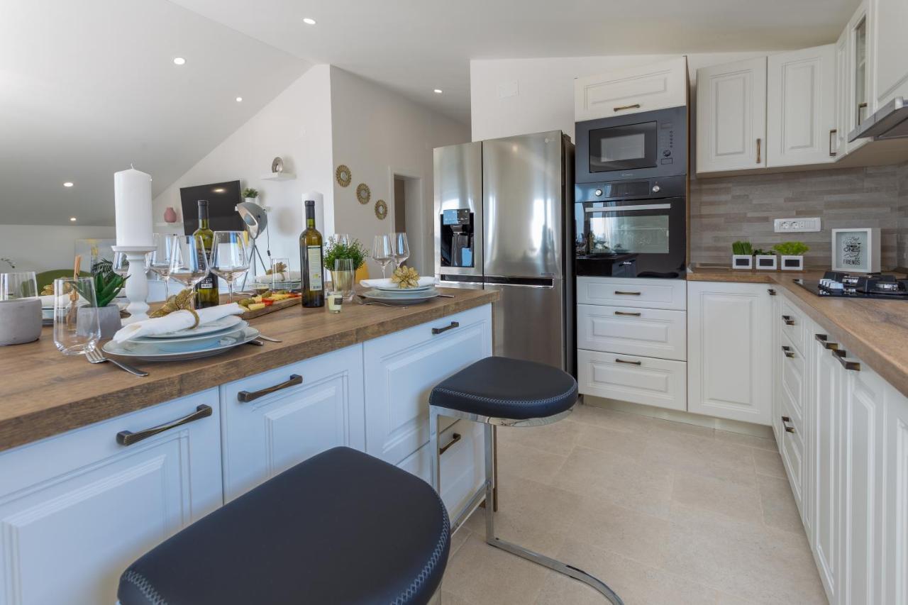 Golden View Penthouse Daire Hvar Town Dış mekan fotoğraf