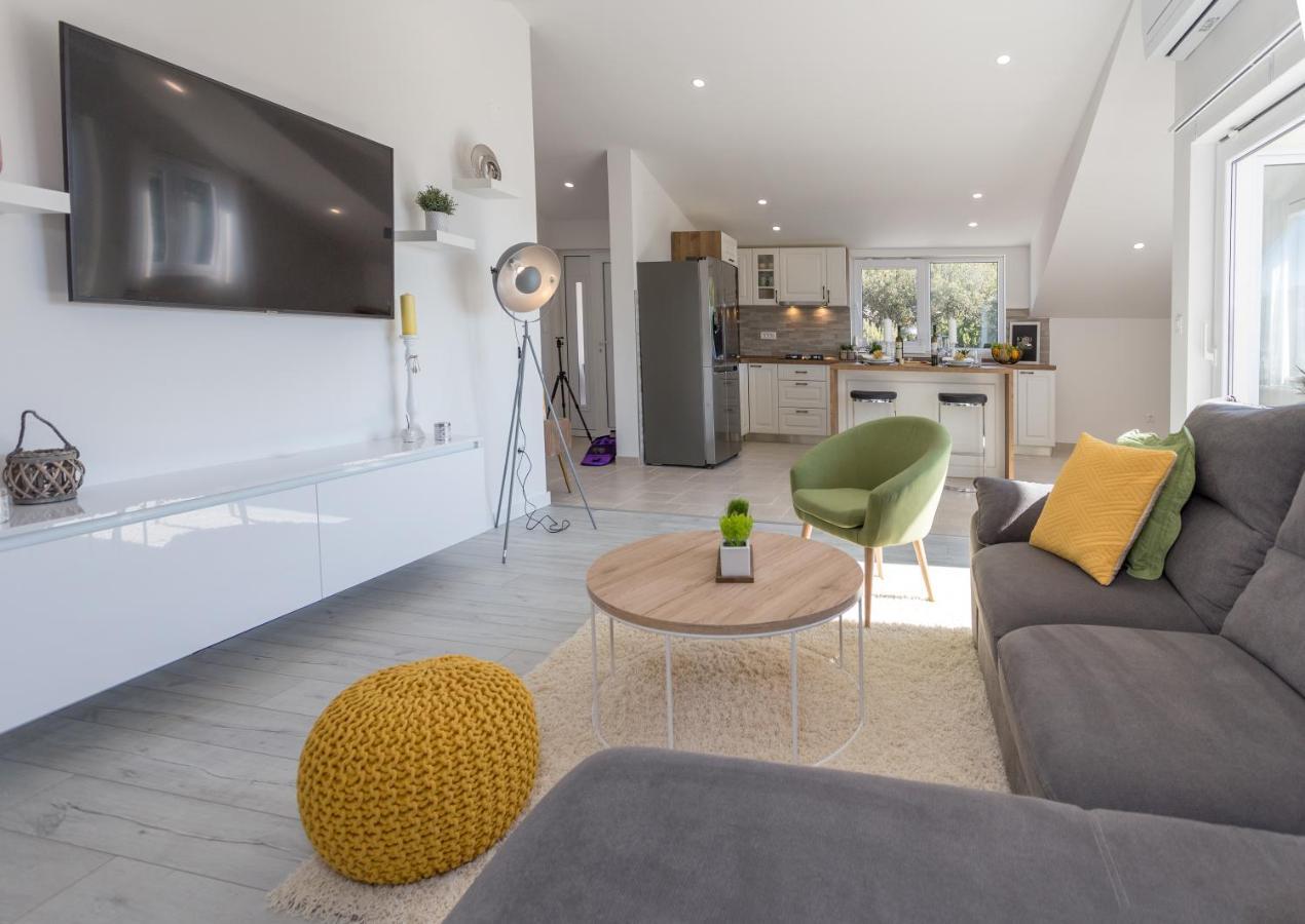 Golden View Penthouse Daire Hvar Town Dış mekan fotoğraf